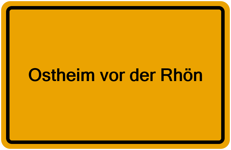 Handelsregister Ostheim vor der Rhön